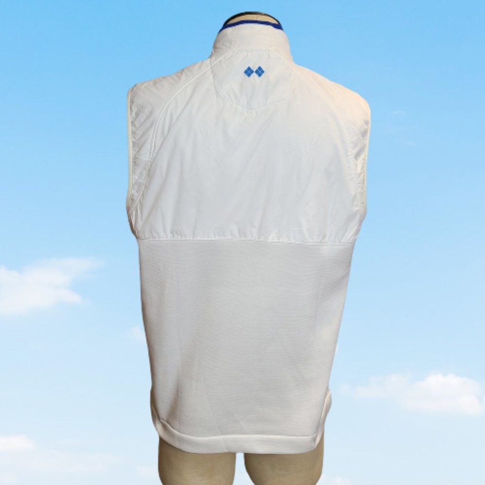 Robert Graham Stiles Quarter Zip Performance Vest - Size: M - Picture 8 of 14